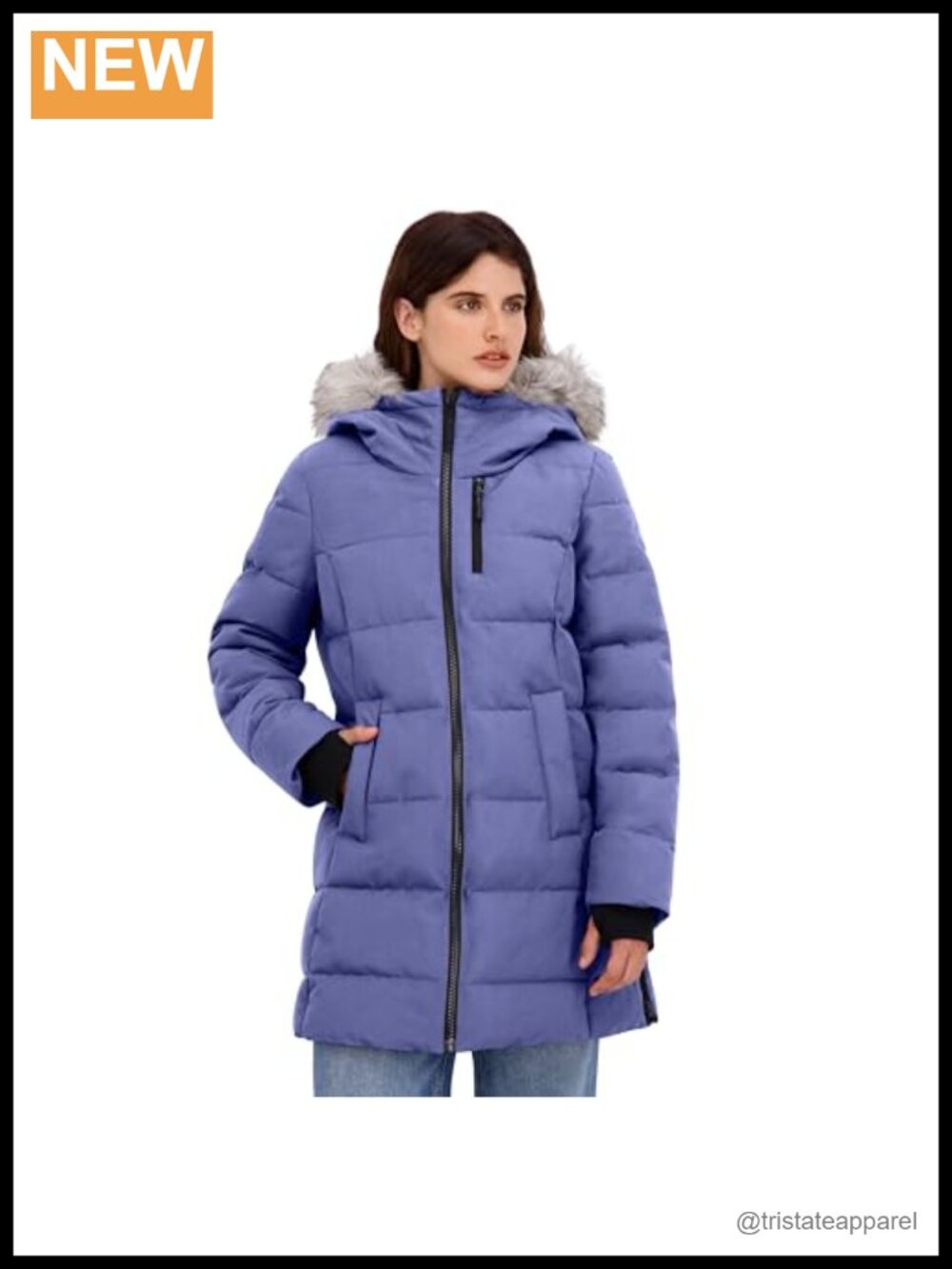 Nautica Heavyweight Puffer Jacket Insulated Winter Coat Quilted